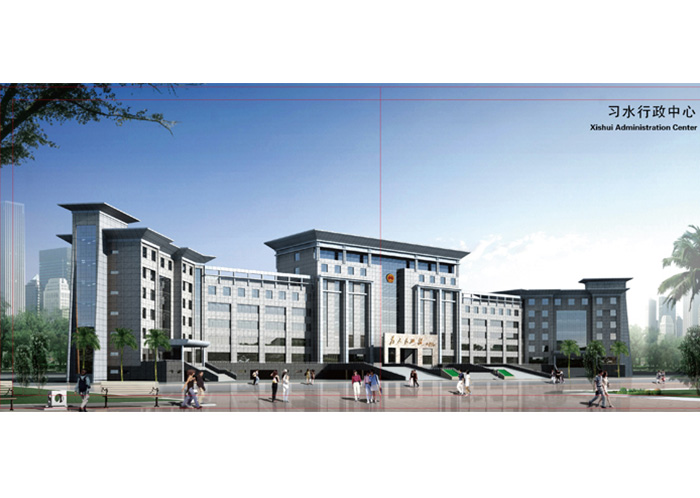 习水行政中心外墙装饰工程