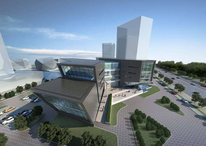 贵阳会展金融中心配套区体验中心外墙与屋面装饰